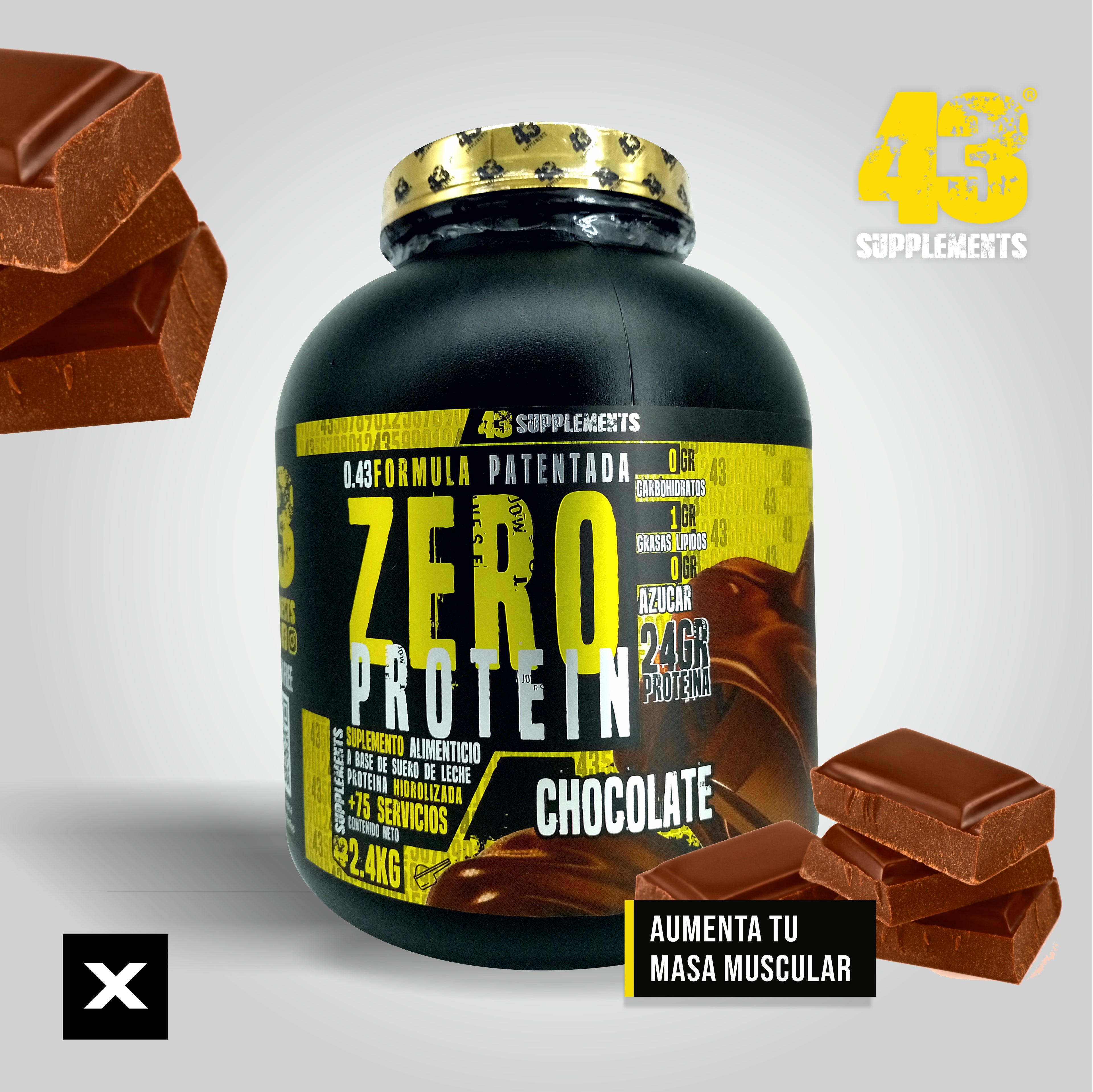 Proteína ZERO Hidrolizada | Cero Azúcar | Cero Carbohidratos