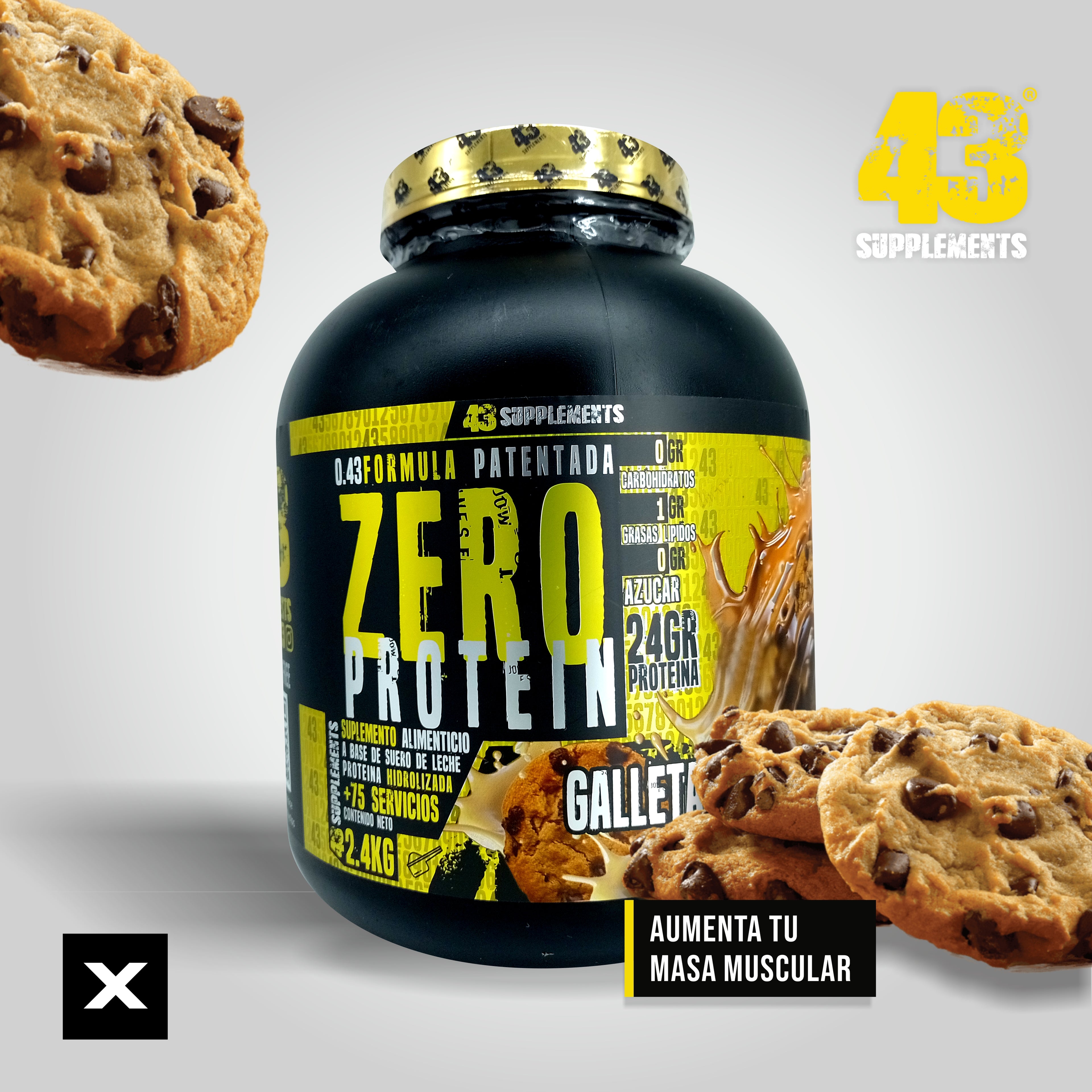 Proteína ZERO Hidrolizada | Cero Azúcar | Cero Carbohidratos