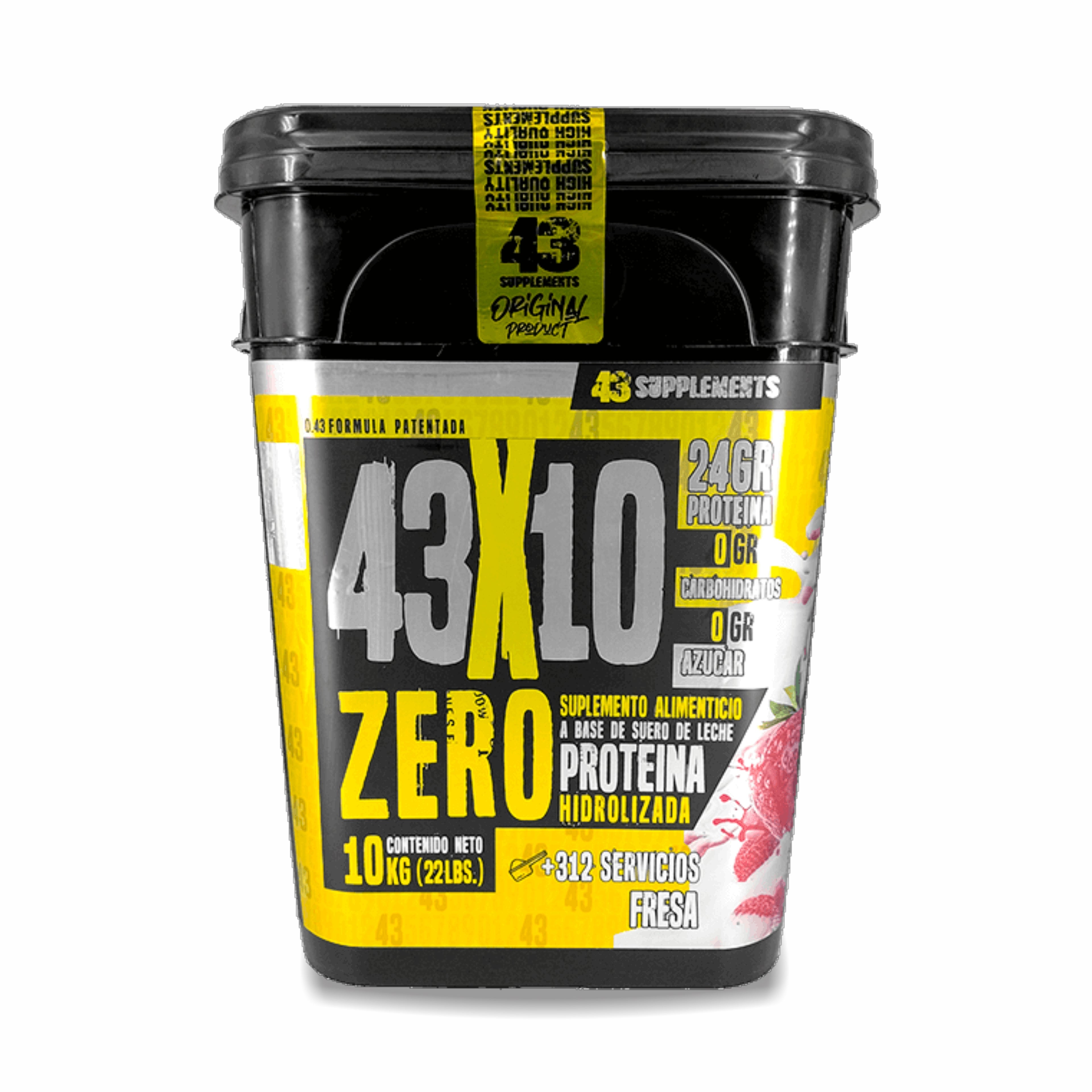 Proteína ZERO Hidrolizada | Cero Azúcar | Cero Carbohidratos