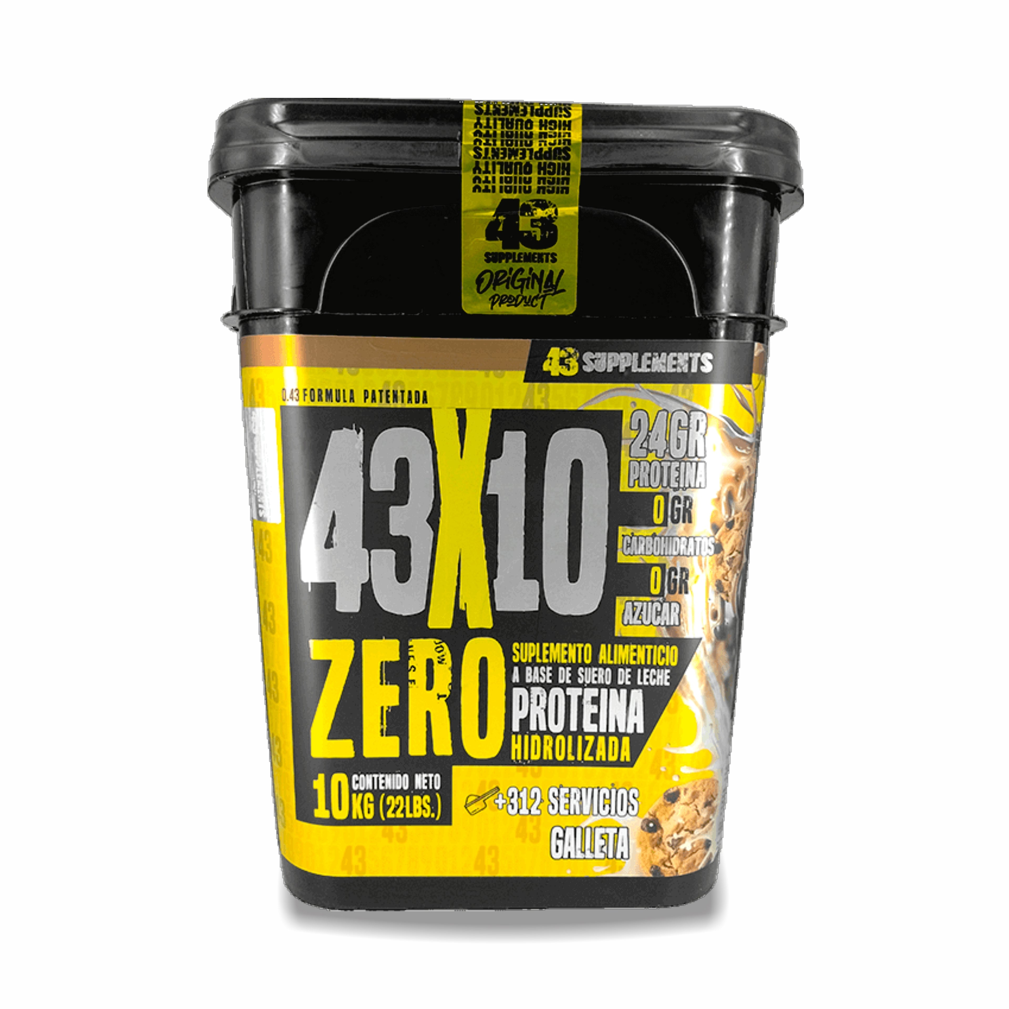 Proteína ZERO Hidrolizada | Cero Azúcar | Cero Carbohidratos