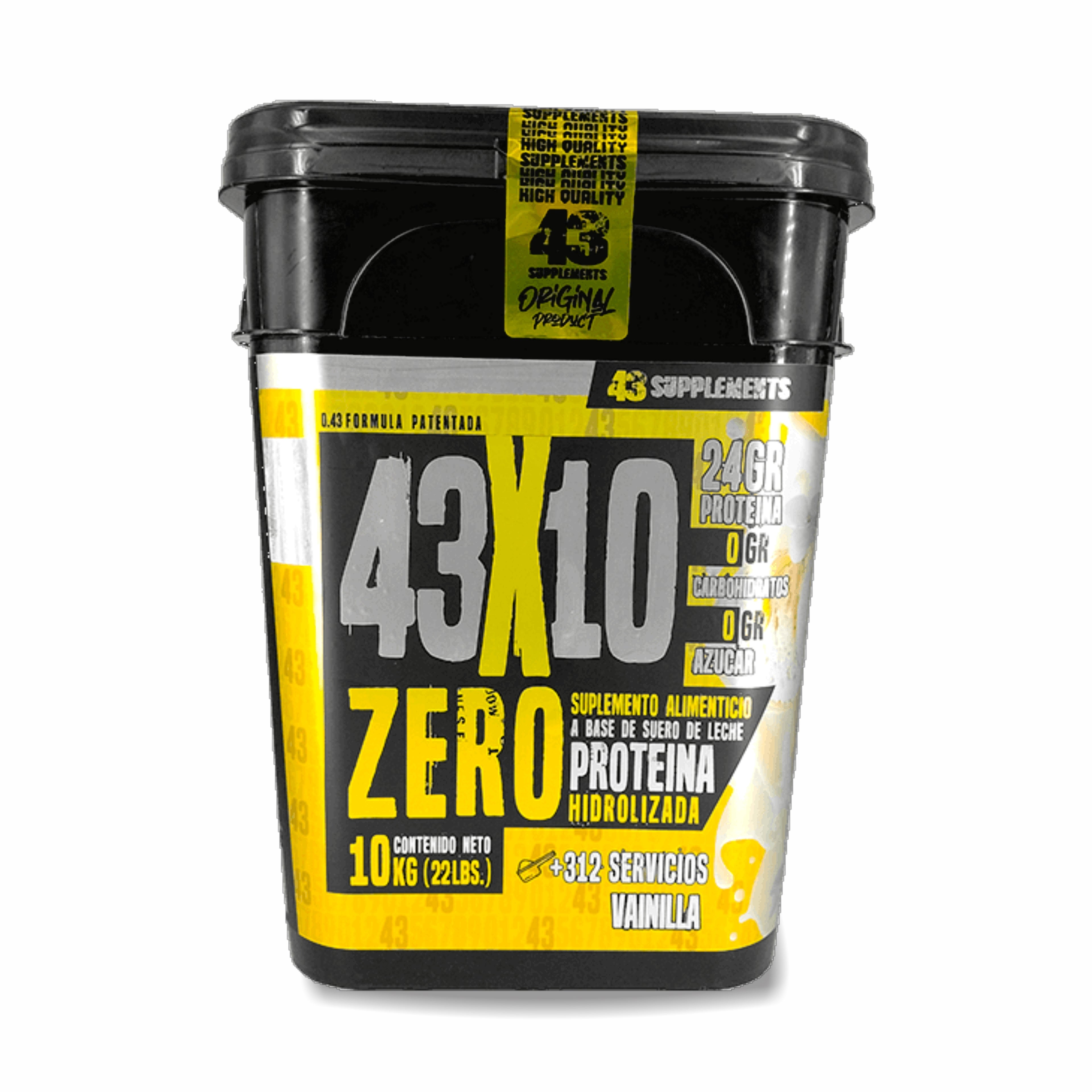 Proteína ZERO Hidrolizada | Cero Azúcar | Cero Carbohidratos