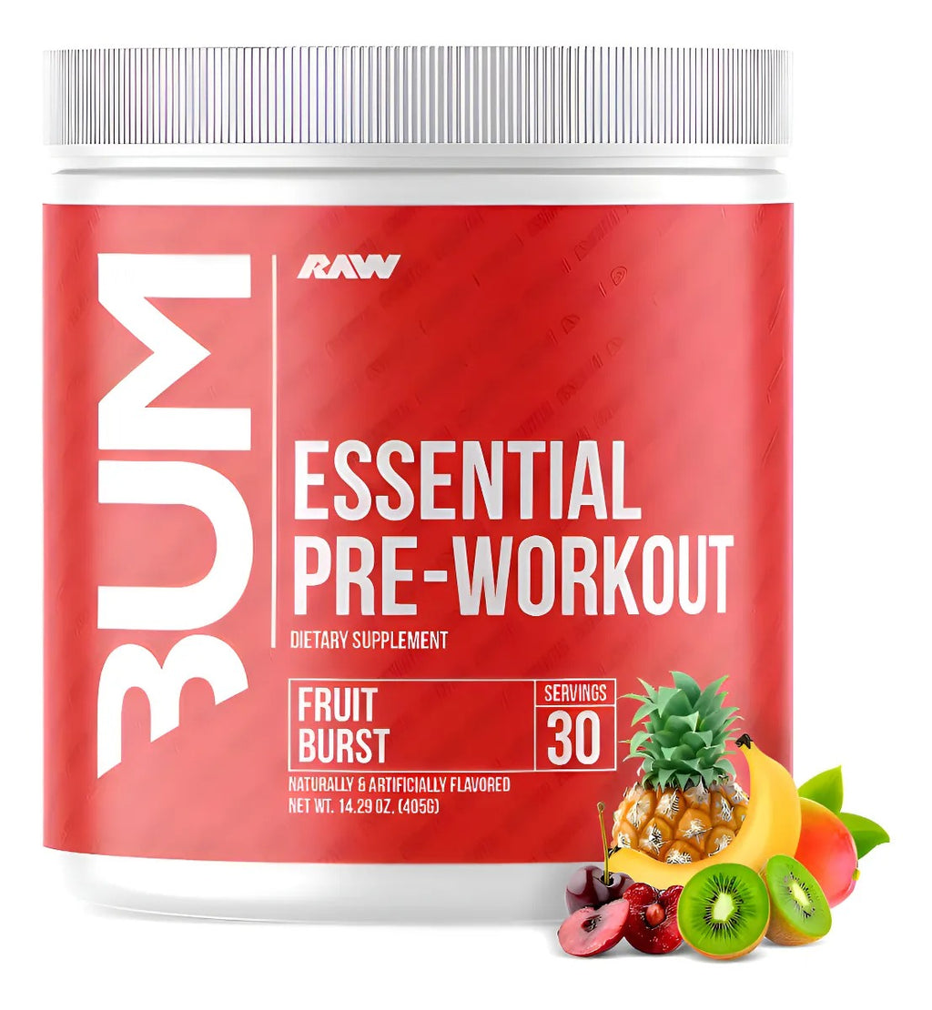 Cbum Raw Essential Preentreno 30 Servicios