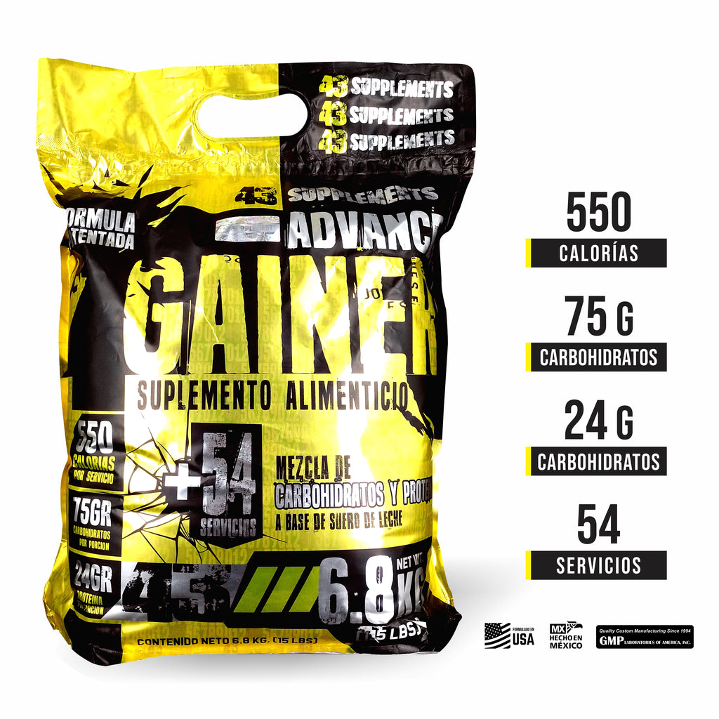 Proteína Advance Gainer Ganador de Masa 43 Supplements 6.8KG