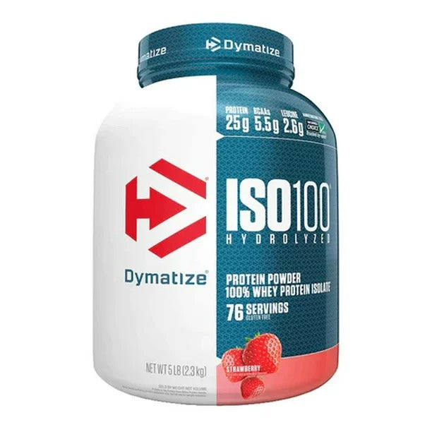 Iso 100 Whey Isolate Hidrolizado Dymatize 2.3 kg Sabores