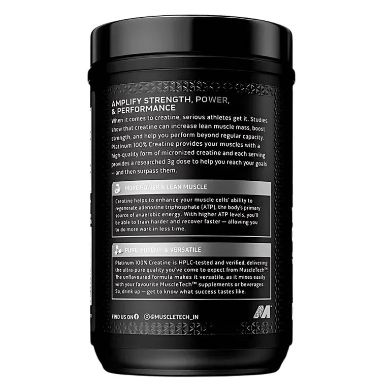 MT Platinum Creatine 80 Servicios 400 Gr
