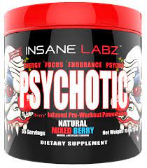 Psychotic Oxido Nítrico Insane Labz 35 Serv