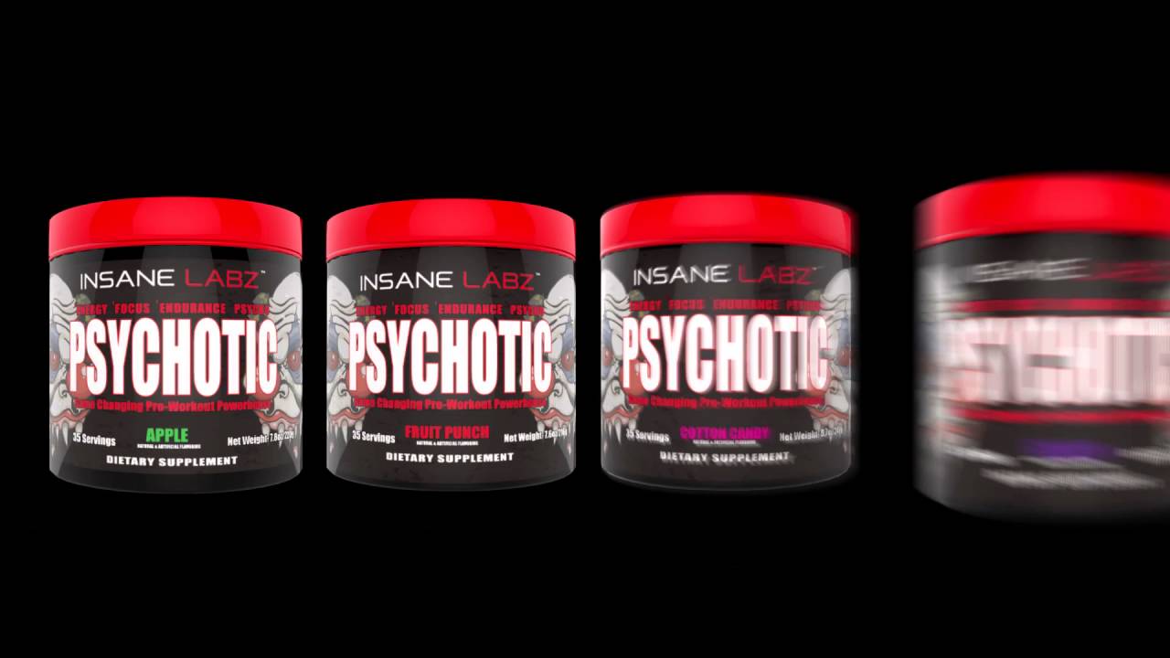 Psychotic Oxido Nítrico Insane Labz 35 Serv