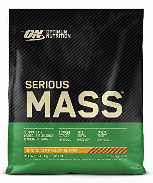 Ganador ON Serious Mass sabor chocolate x 5.44kg