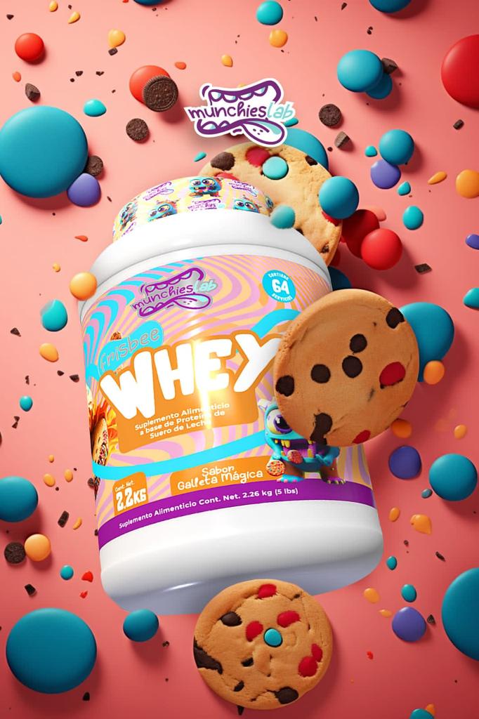 Whey Premium 2.2 KG Sabores Gourmet Adicionada con Creatina 60 Servicios