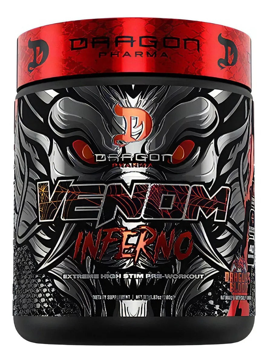 Pre Entreno Dragon Pharma Venom Inferno 40 Serv